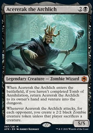 【ENG】《高階巫妖阿瑟瑞拉克/Acererak the Archlich》[被遺忘國度戰記]