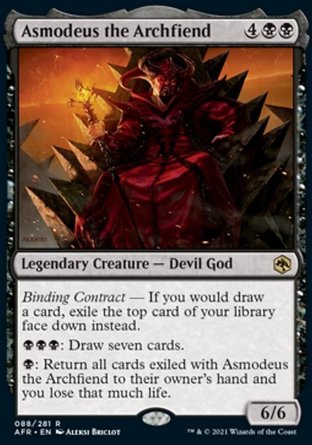 【ENG】《魔王阿斯摩蒂爾斯/Asmodeus the Archfiend》[被遺忘國度戰記]