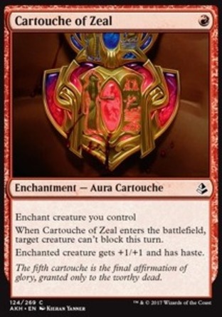 【JPN】《熱忱魔符/Cartouche of Zeal》[阿芒凱]