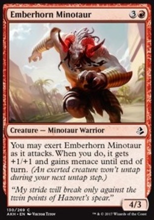 【JPN】《燼角牛頭怪/Emberhorn Minotaur》[阿芒凱]