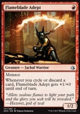 【JPN】《焰刃專家/Flameblade Adept》[阿芒凱]