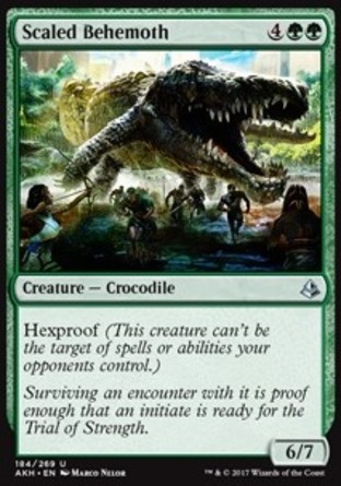 【JPN】《覆鱗巨鱷/Scaled Behemoth》[阿芒凱]