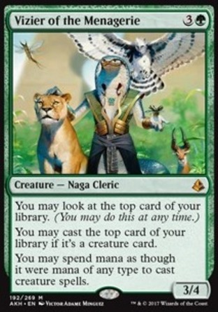 【JPN】《司獸維齊爾/Vizier of the Menagerie》[阿芒凱]