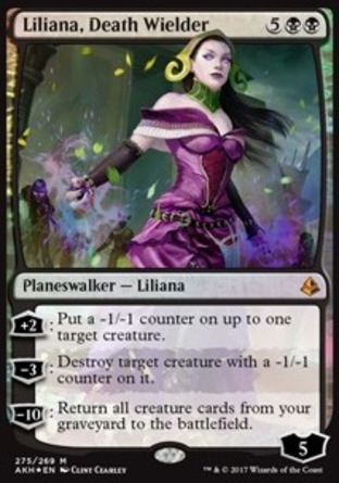 【JPN】《召亡大師莉蓮娜/Liliana, Death Wielder》[阿芒凱]