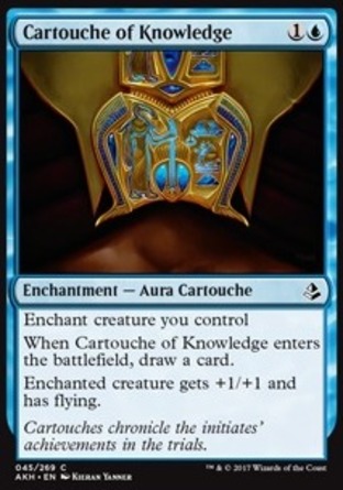 【JPN】《知識魔符/Cartouche of Knowledge》[阿芒凱]