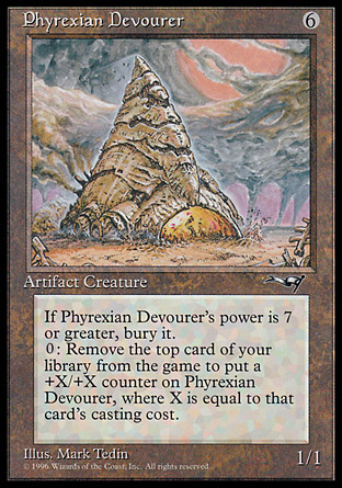 【ENG】《＜非瑞克西亞吞噬獸＞/Phyrexian Devourer》[同盟]