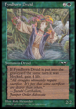【ENG】《＜范得賀恩德魯伊＞/Fyndhorn Druid》[同盟]