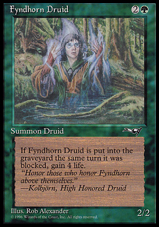 【ENG】《＜范得賀恩德魯伊＞/Fyndhorn Druid》[同盟]