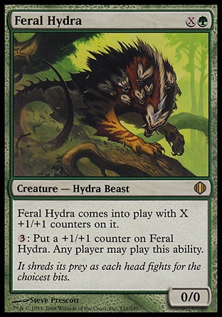【JPN】《野性多頭龍/Feral Hydra》[阿拉若斷片]