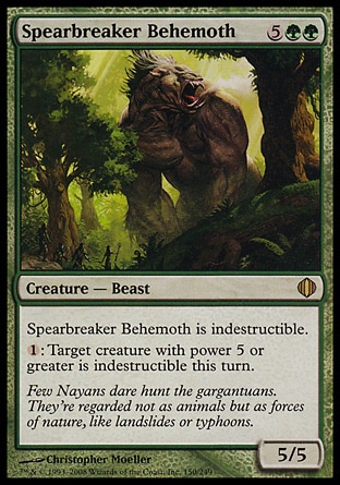 【JPN】《破矛貝西摩斯/Spearbreaker Behemoth》[阿拉若斷片]