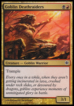 【JPN】《鬼怪敢死隊/Goblin Deathraiders》[阿拉若斷片]