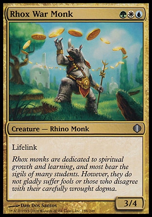 【JPN】《羅克戰僧/Rhox War Monk》[阿拉若斷片]