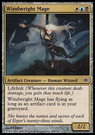 【JPN】《領風法師/Windwright Mage》[阿拉若斷片]