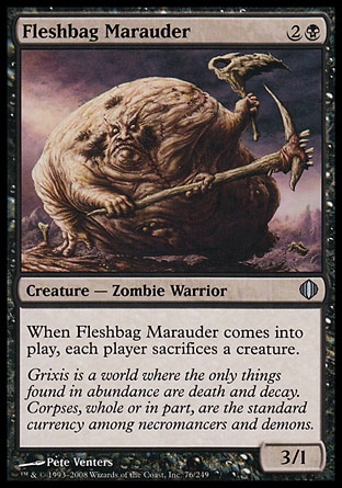 【JPN】《肉囊劫掠者/Fleshbag Marauder》[阿拉若斷片]