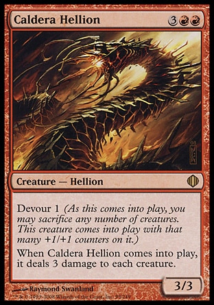 【JPN】《火口湖地獄獸/Caldera Hellion》[阿拉若斷片]