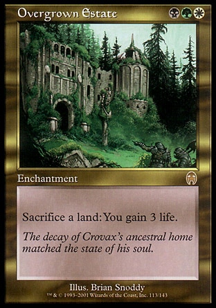 【CHT】 ☆Foil☆ 《蕪亂家產/Overgrown Estate》[啟示錄]