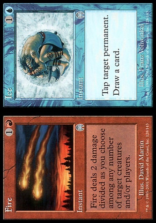 【CHT】 ☆Foil☆ 《熱火+寒冰/Fire+Ice》[啟示錄]