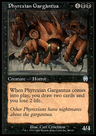 【ENG】《非瑞克西亞巨罡獸/Phyrexian Gargantua》[啟示錄]