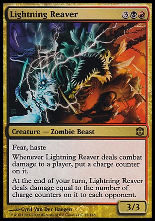 【JPN】《閃電裂肢獸/Lightning Reaver》[阿拉若新生]