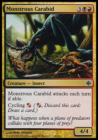 【JPN】《巨大步行蟲/Monstrous Carabid》[阿拉若新生]