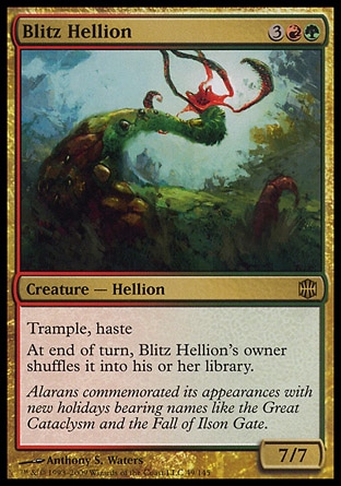 【JPN】《閃擊地獄獸/Blitz Hellion》[阿拉若新生]