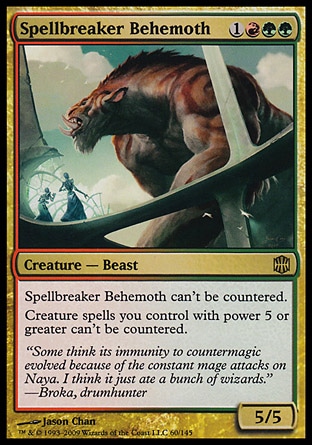 【JPN】《破咒貝西摩斯/Spellbreaker Behemoth》[阿拉若新生]