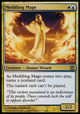 【JPN】《擾咒法師/Meddling Mage》[阿拉若新生]