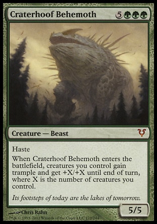【ENG】《隕蹄貝西摩斯/Craterhoof Behemoth》[艾維欣重臨]〔SP〕
