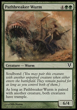 【ENG】《闢路亞龍/Pathbreaker Wurm》[艾維欣重臨]