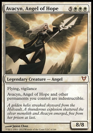 【ENG】《希望天使艾維欣/Avacyn, Angel of Hope》[艾維欣重臨]
