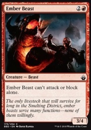 【ENG】《灰燼獸/Ember Beast》[火線齊心]