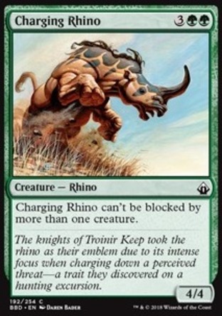 【ENG】《衝鋒犀牛/Charging Rhino》[火線齊心]
