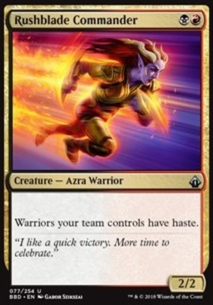 【ENG】《迅刃指揮官/Rushblade Commander》[火線齊心]
