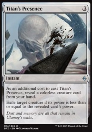 【JPN】《巨物現身/Titan's Presence》[再戰贊迪卡]