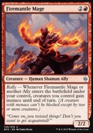 【JPN】《焰篷法師/Firemantle Mage》[再戰贊迪卡]