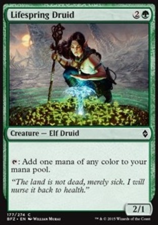 【JPN】《湧生德魯伊/Lifespring Druid》[再戰贊迪卡]