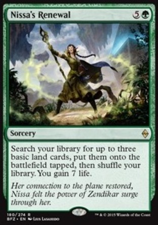 【JPN】《妮莎重光/Nissa's Renewal》[再戰贊迪卡]