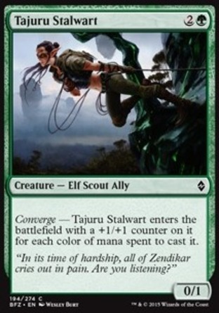 【JPN】《特裘如堅兵/Tajuru Stalwart》[再戰贊迪卡]