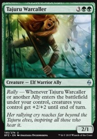 【JPN】《特裘如戰呼人/Tajuru Warcaller》[再戰贊迪卡]