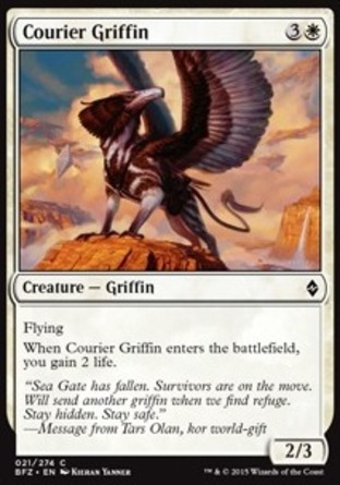 【JPN】《訊使獅鷲/Courier Griffin》[再戰贊迪卡]