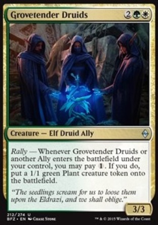 【JPN】《育林德魯伊/Grovetender Druids》[再戰贊迪卡]
