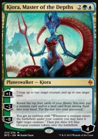 【JPN】《深淵宗師奇奧拉/Kiora, Master of the Depths》[再戰贊迪卡]