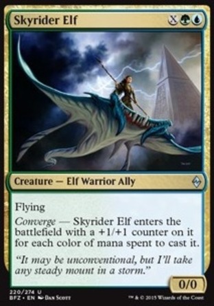 【JPN】《馭空妖精/Skyrider Elf》[再戰贊迪卡]