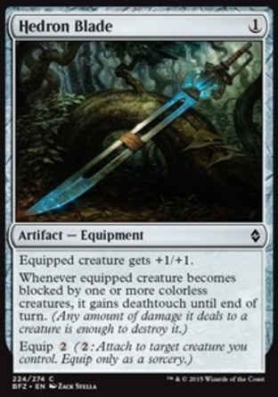 【JPN】《晶石劍/Hedron Blade》[再戰贊迪卡]