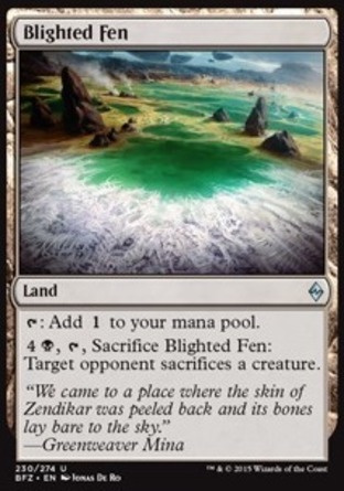 【JPN】《枯萎澤地/Blighted Fen》[再戰贊迪卡]