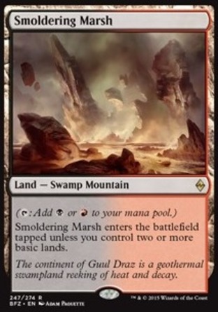 【JPN】《悶燃沼地/Smoldering Marsh》[再戰贊迪卡]