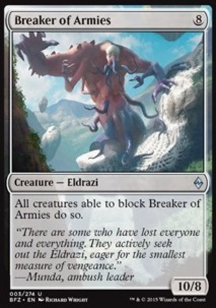 【JPN】《滅軍惡體/Breaker of Armies》[再戰贊迪卡]
