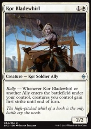 【JPN】《旋刃寇族/Kor Bladewhirl》[再戰贊迪卡]