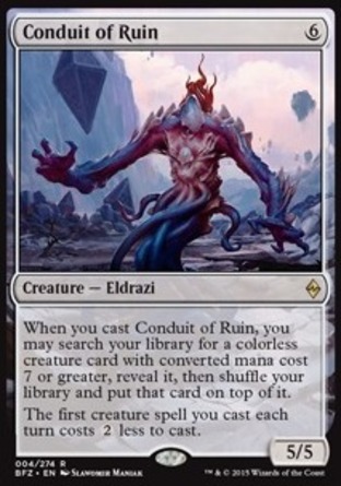 【JPN】《崩毀惡體/Conduit of Ruin》[再戰贊迪卡]