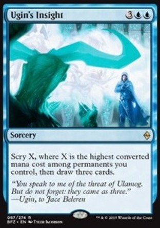 【JPN】《烏金的洞察/Ugin's Insight》[再戰贊迪卡]